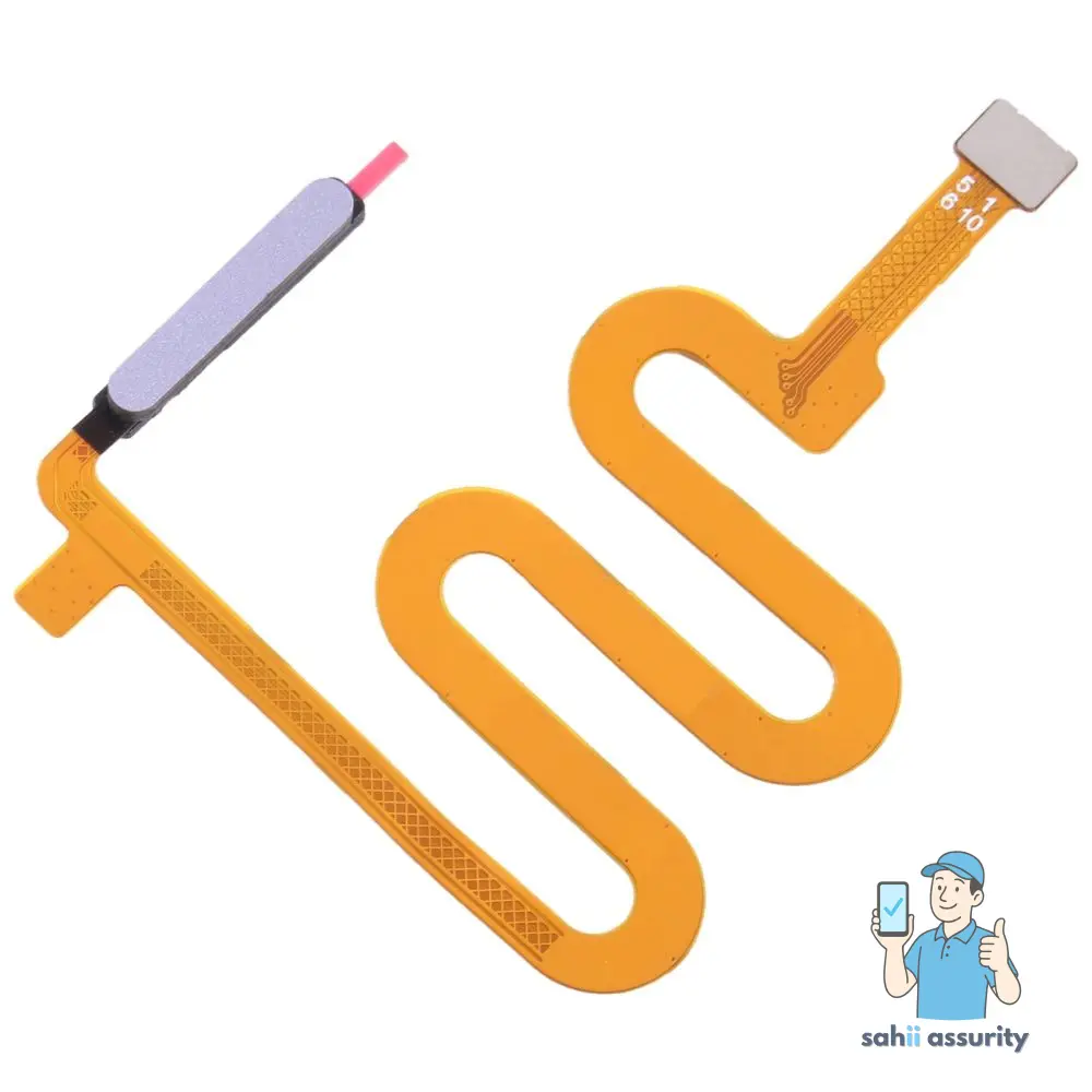 Fingerprint Sensor with Flex Cable for Infinix Note 10 Purple thumbnail